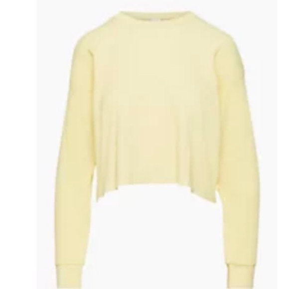 BNWOT- TNA Alamo Waffle Cropped Long Sleeve - Size Small - Picture 2 of 2